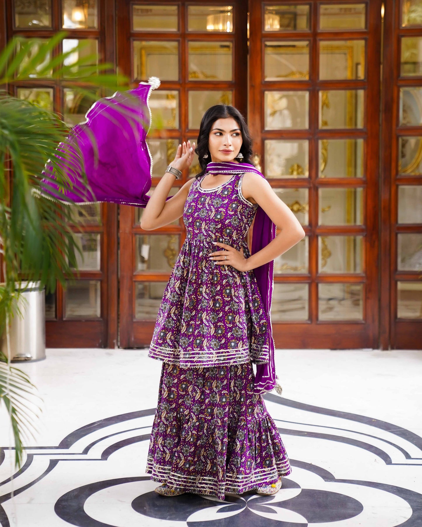 Saanvi Sharara Set