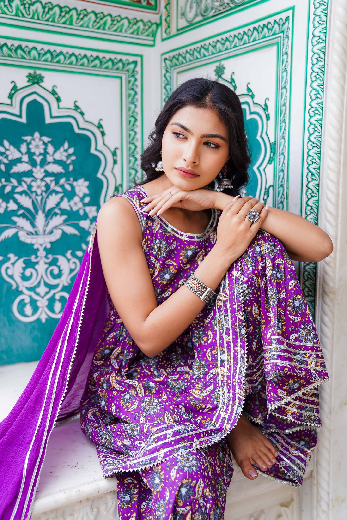Saanvi Sharara Set
