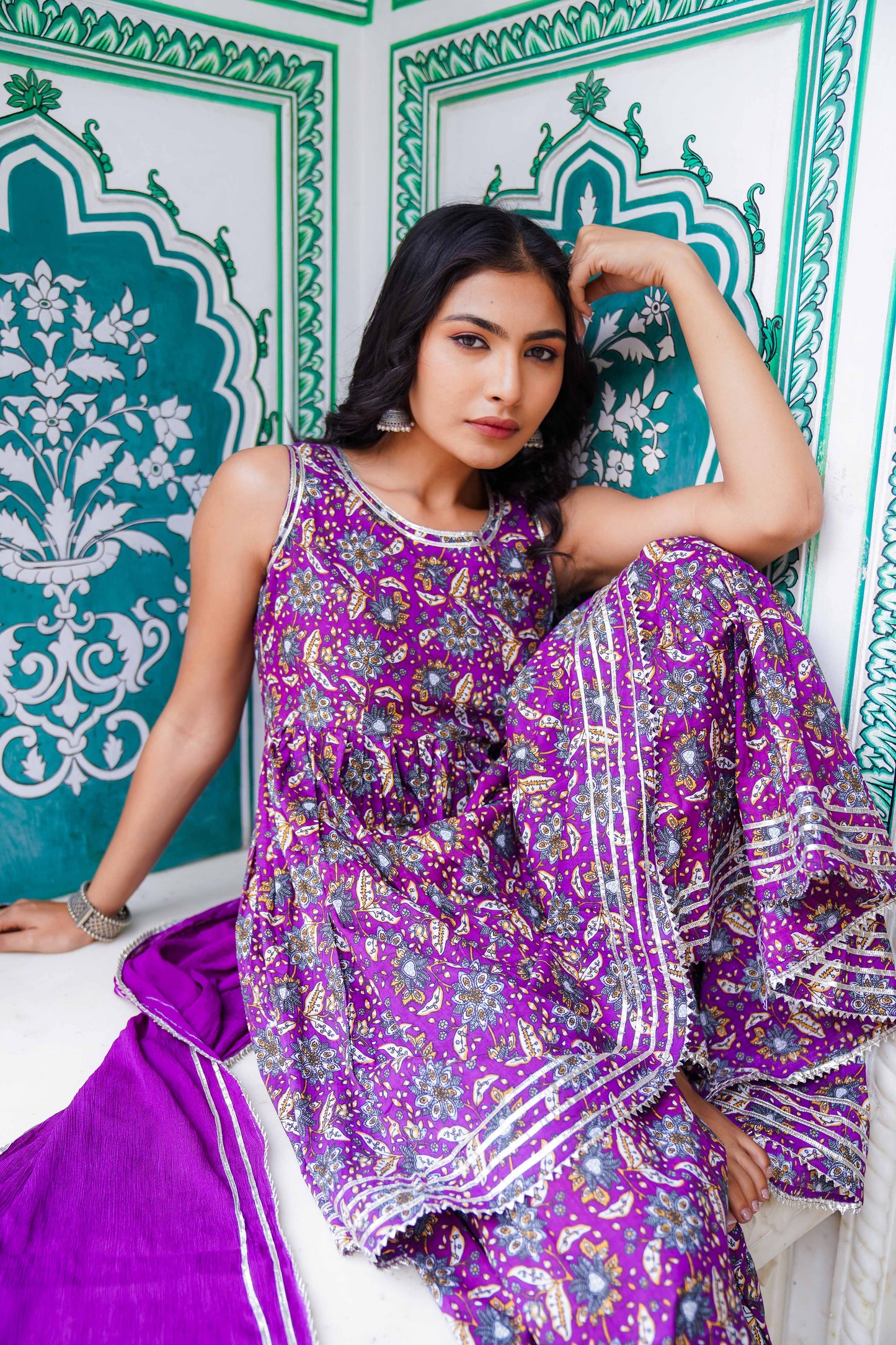 Saanvi Sharara Set