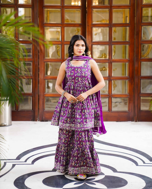 Saanvi Sharara Set