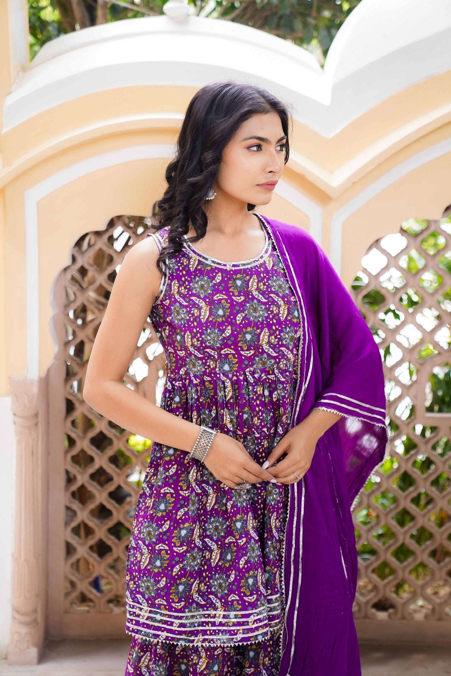 Saanvi Sharara Set