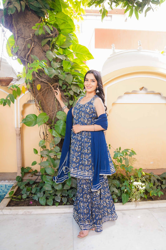 Saanvi Sharara Set